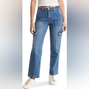Classic Blue Wide Leg Women's Jeans